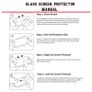 For Samsung Galaxy Tab S9 FE Tempered Glass Screen Protector Brand New - FHT38SMTG/Z23-L7-H Image 4