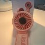 JisuLife Handheld Fan 7 - Pink - Brand New Image 3