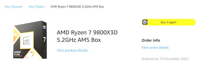 Amd Ryzen 7 9800x3d