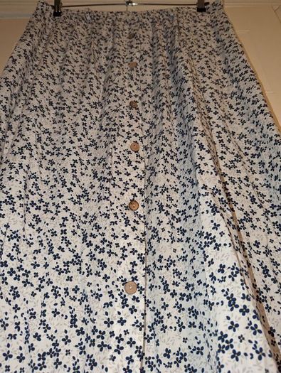 beautiful floral maxi skirt
