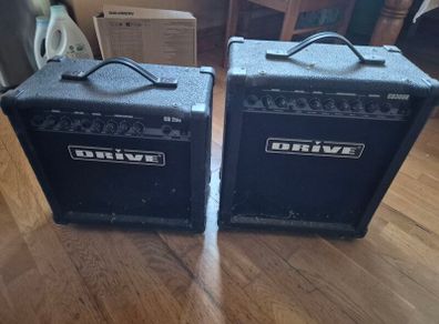 Two Drive Guitar Amps (CD200 & CD300R)