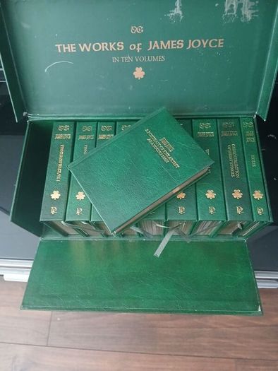 Highly Collectable 10 volume box set "The works of James Joyce"