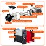 Diesel Air Heater 8kw  12V All in One with LCD Switch & Remote Control Muffler Parking Suitable for Truck Boat Car Image 8