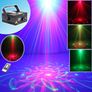 DJ Laser 3 Lens 40 Pattern Club RG Laser BLUE LED Stage Lighting Home Music Party Professional Projector DJ Light Disco Image 2