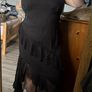 Boohoo lace chiffon Midaxi dress Image 2