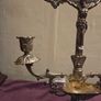 Catholic Sick Call Crucifix Candelabra Image 4