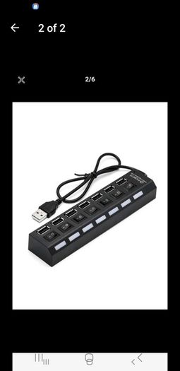 7 Port USB Adapters