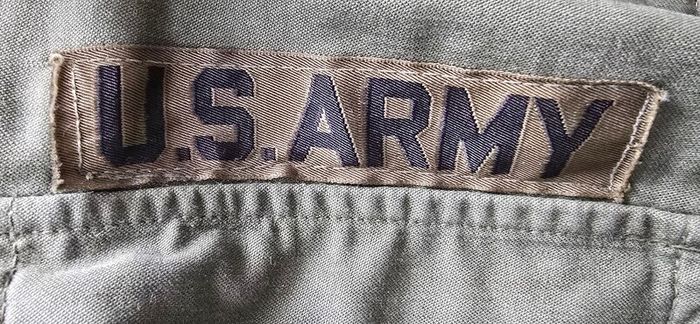 US Army M65 Field Jacket 83rd Infantry Division, Vietnam War era