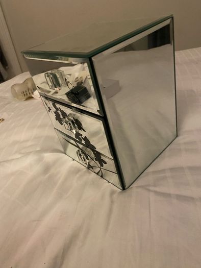 Glass Jewellery box