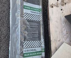 Ridge Tiles 120 degree Cedral Blue Black