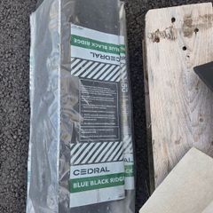 Ridge Tiles 120 degree Cedral Blue Black
