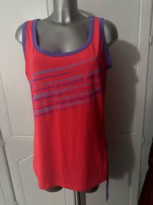 Sports elastic neon top size XL UK16/18 EU44/46 Postage included