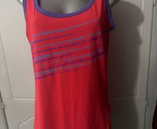 Sports elastic neon top size XL UK16/18 EU44/46 Postage included