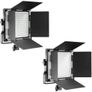 45221 Neewer 2x 660 Pieces (330 White+3300 Yellow) LED Video Light and Stands, Battery Image 2