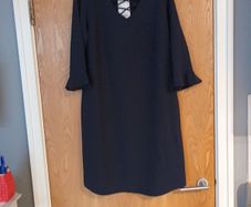 Tramontana  Midnight  Navy Dress.  S.- L-14-16.   B.N.W.T
