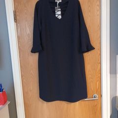 Tramontana  Midnight  Navy Dress.  S.- L-14-16.   B.N.W.T