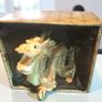Vintage Chinese ceramic dragon in box Ackerman Image 3