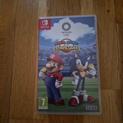 mario and sonic at the Olympic games, tokyo 2030, Nintendo switch