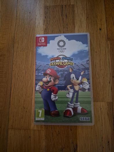 mario and sonic at the Olympic games, tokyo 2030, Nintendo switch