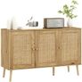 Rattan storage cabinet Image 6