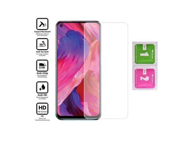 For Oppo A74 5G Tempered Glass Screen Protector Saver Cover Case Friendly New - FHT05OPPTEM