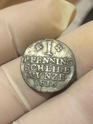 German State 1 Pfenning 1816