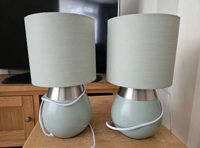 Two touch sensitive lamps