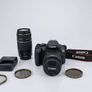 Canon EOS 1300D (Rebel T6) DSLR Kit - 2 Lenses (18-55mm + 75-300mm), Filters & Bag Image 2