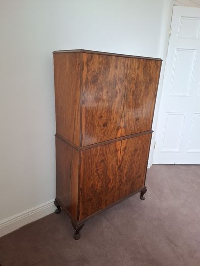 Antique Art Deco Cocktail Cabinet