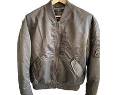 Uniqlo +J Bomber Jacket Green Size M