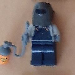 LEGO Minifigures 71002 Series 11 Welder.  Discontinued and in good condition.