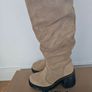 Dr.Martens Kasey Suede High Knee Heeled Boots Image 7