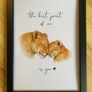 Lion Nursery Print -  The best part of me is you Image 4