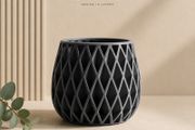 Modern 3D Printed Decorative Plant Pot