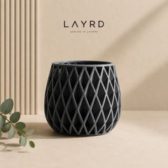 Modern 3D Printed Decorative Plant Pot