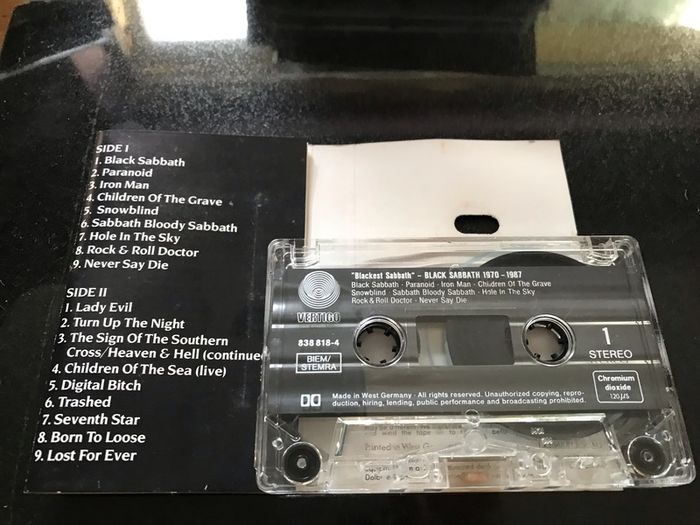 Blackest Sabbath  |  Black Sabbath  1970 - 1987