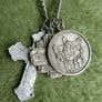 Vintage Catholic Necklace Image 5