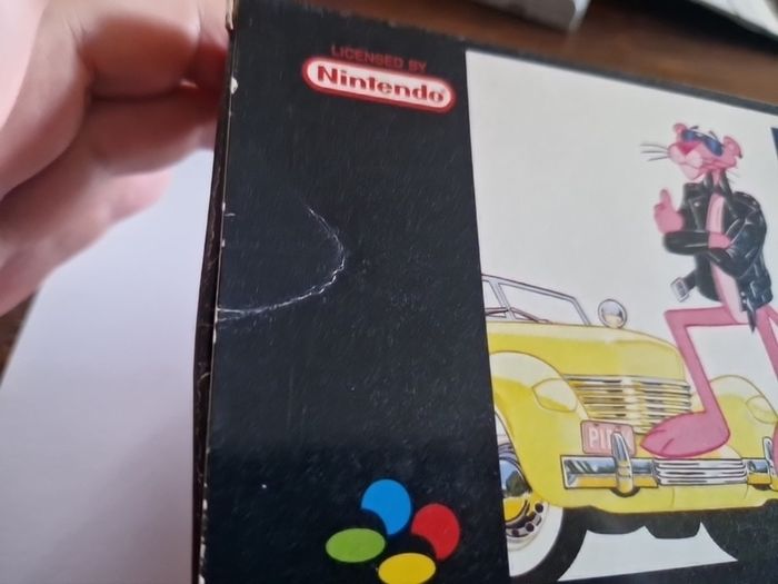 Pink Goes to Hollywood Super Nintendo Snes Arcade Retro Games Original