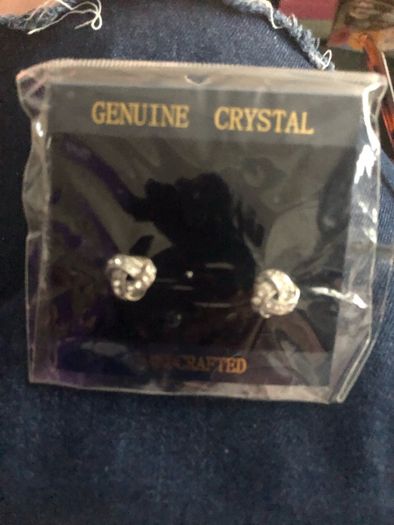 crystal earring