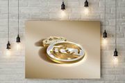 Real Madrid logo printed picture on pvc foamex board