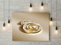 main image for ad Real Madrid logo printed picture on pvc foamex board