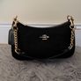 Black Suede Coach Bag Image 2
