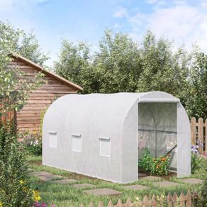 Walk-In Polytunnel Greenhouse 3.5 x 2 x 2 m