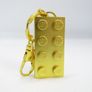LEGO VIP Gold Lego Store Gold Membership Limited Edition Chrome Gold Key Chain Very Rare Not For Sale In Stores Or Online Image 3