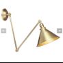 Elstead Provence Light Wall or Ceiling Light/Pendant - Aged Brass Image 8