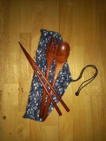 Cutlery Wooden set