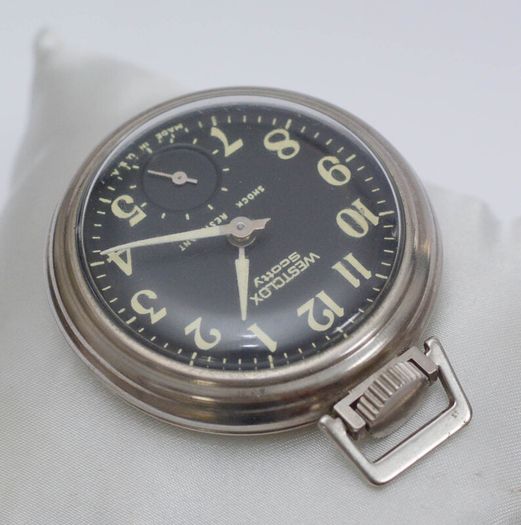 Vintage Westclox Scotty Pocket Watch