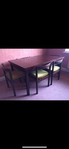 Table and chairs