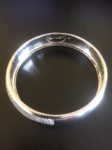 Paul Costelloe Sterling Silver Bangle