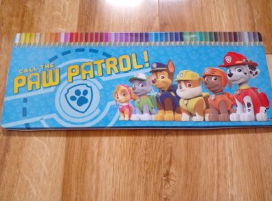 Paw Patrol 50 piece Colouring Pencil Tin
